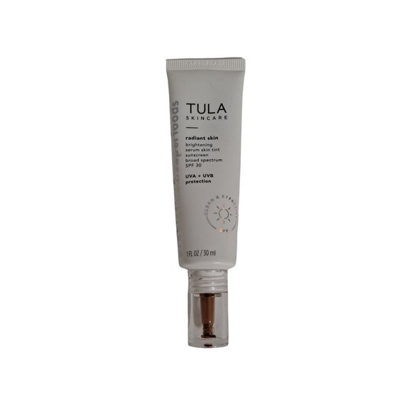 Tula Skincare Radiant Skin Tint 24 Sunscreen Broad Spectrum UVA UVB SPF 30 - Picture 1 of 4